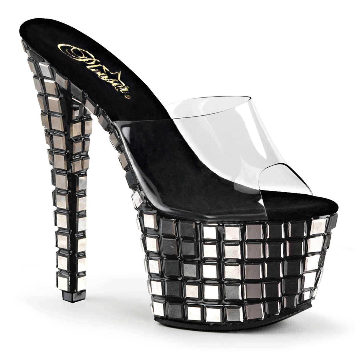 Pleaser Open Toe Stripper Platform Stiletto Spike High Heels Adult Women Sky301 - Picture 22 of 22