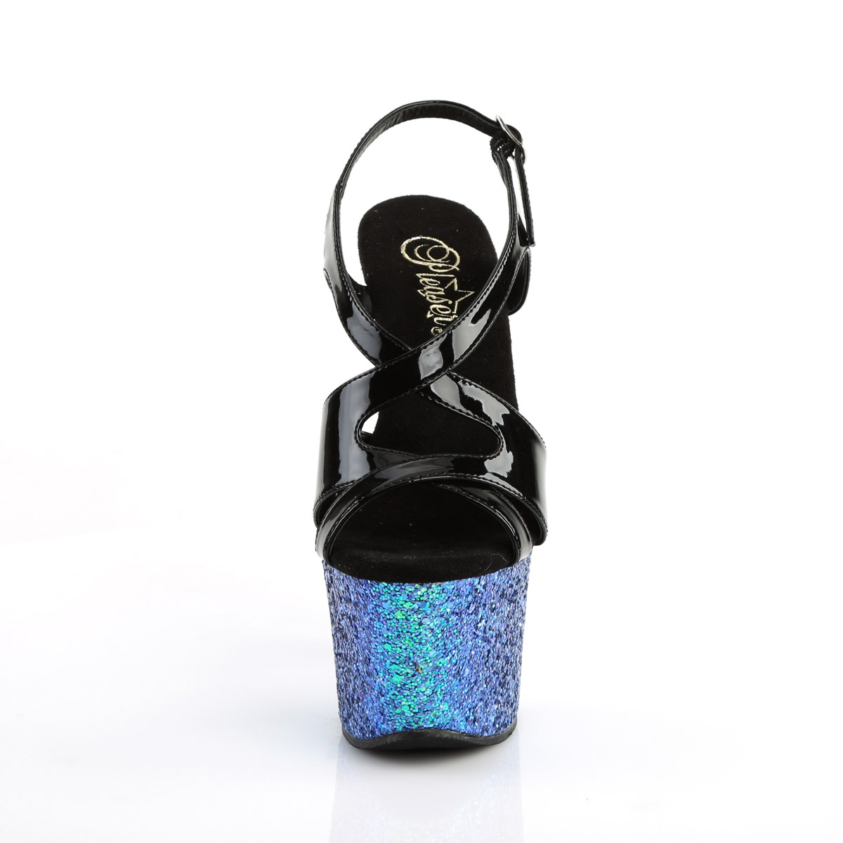 Pleaser 7" Heel 2 3/4" PF Criss Cross Ankle Wrap Sandal Adult Women SKY3XX - Picture 23 of 32