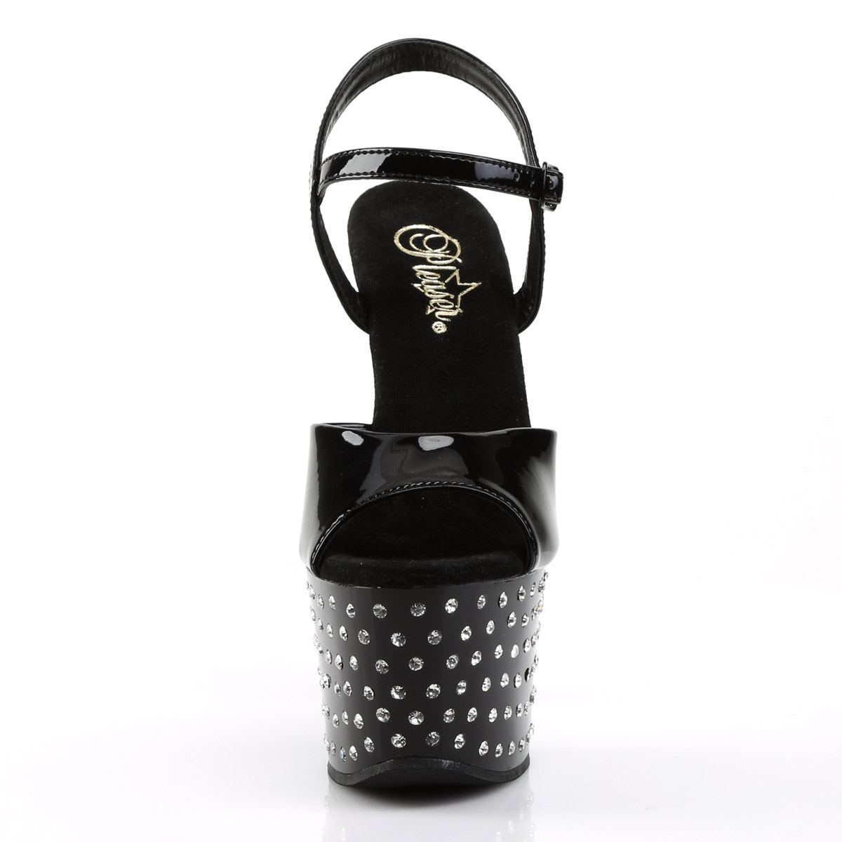 Pleaser Rhinestone Platform Ankle Strap High Heels Shoes Adult Women Stardust70X - Picture 53 of 61