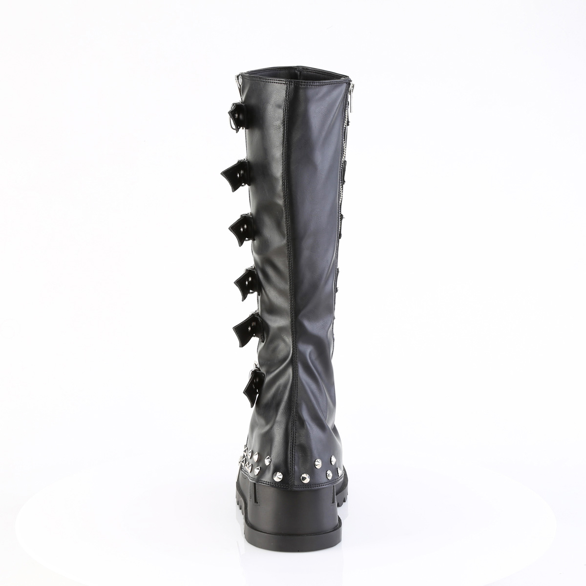 Pleaser Demonia 4" Wedge Pf Knee High Boots Adult Women Shoes Stomp/223 - Picture 5 of 6