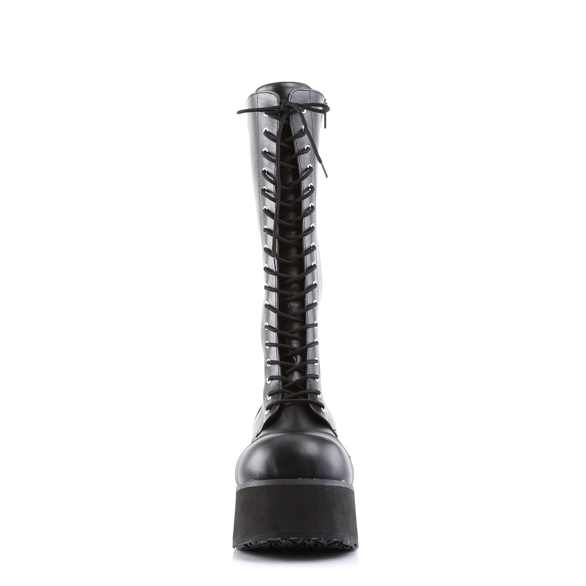 Pleaser Demonia Punk Knee High Extreme Platform Zip Side Boots Adult Men TRA5XX - Picture 4 of 19