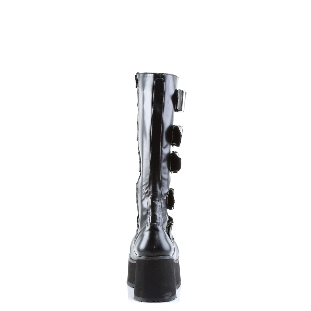 Pleaser Demonia Punk Knee High Extreme Platform Zip Side Boots Adult Men TRA5XX - Picture 11 of 19