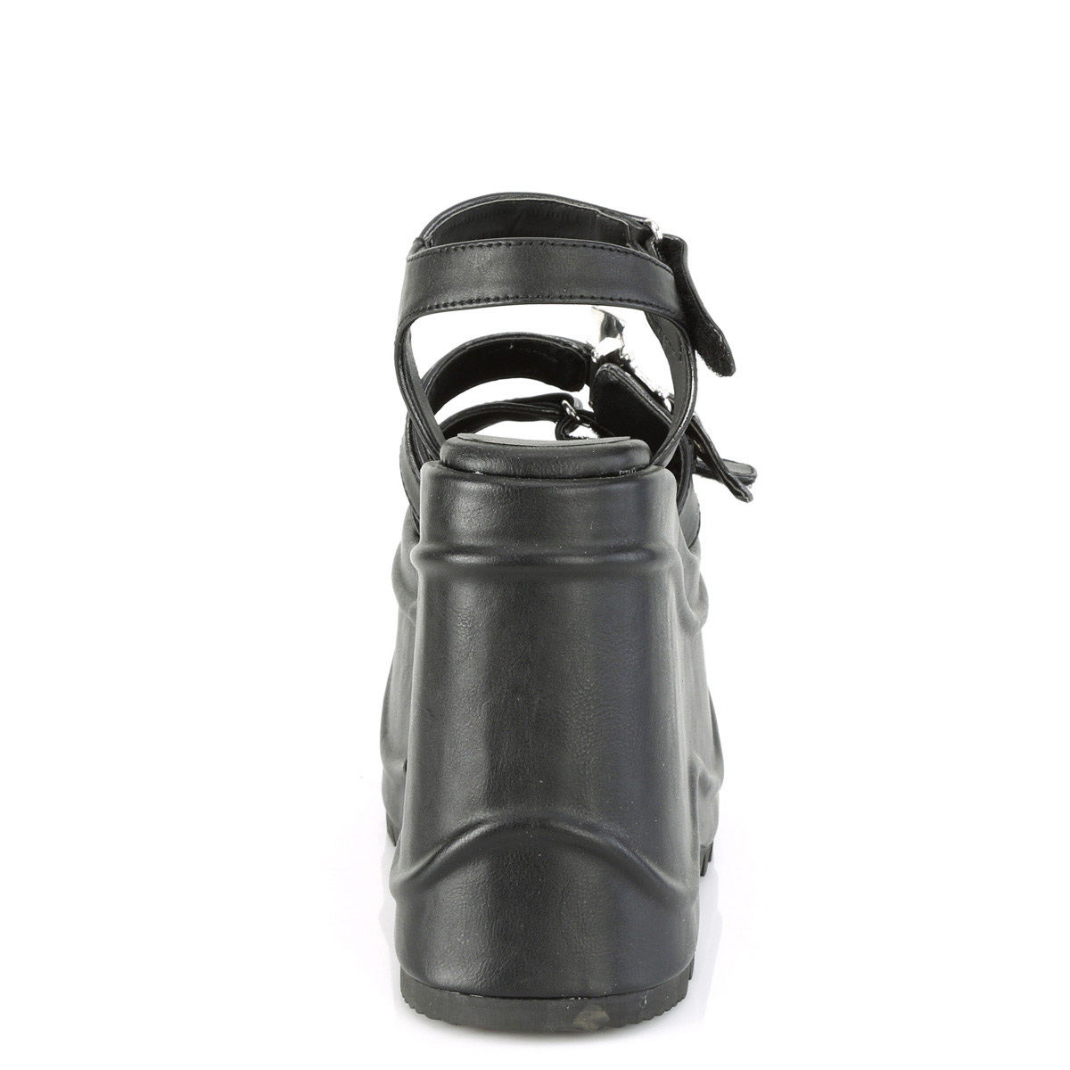 Sandalias Pleaser Demonia 6" Cuña Pf Gancho Lazo Correa al Tobillo Adulto Mujer Onda/13 - Imagen 10 de 16