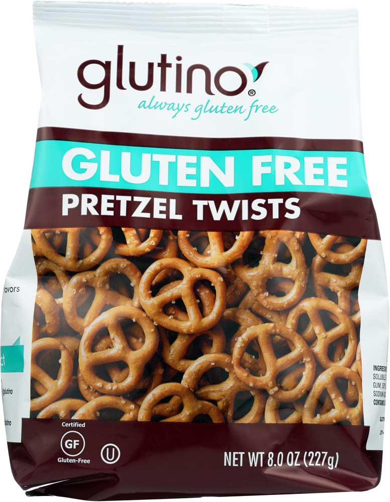Glutino Pretzel Twists Case of 12 8 oz. Gluten Free Kosher eBay