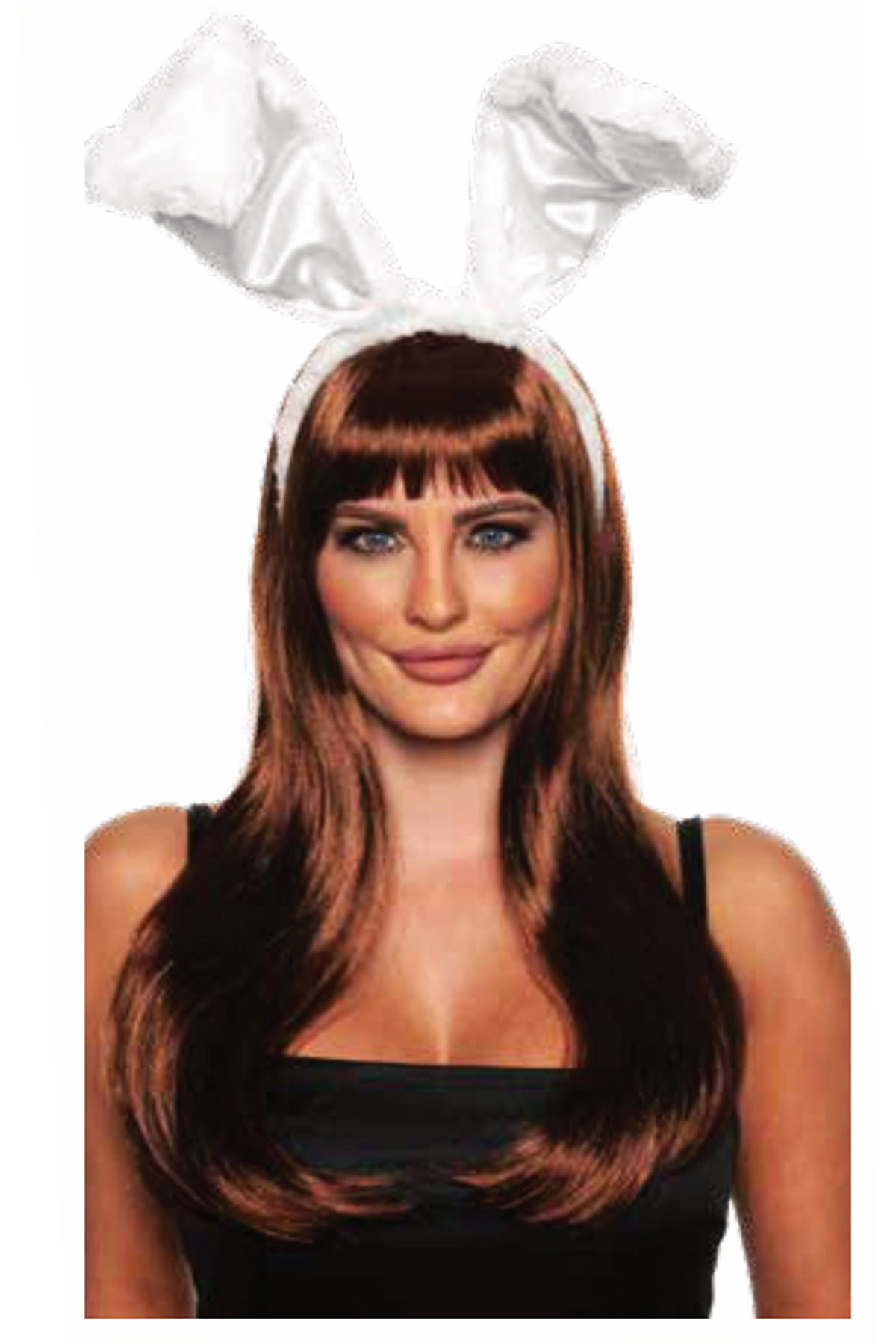 Underwraps Bunny Ear & Tail Set White White Adult Women Accessory