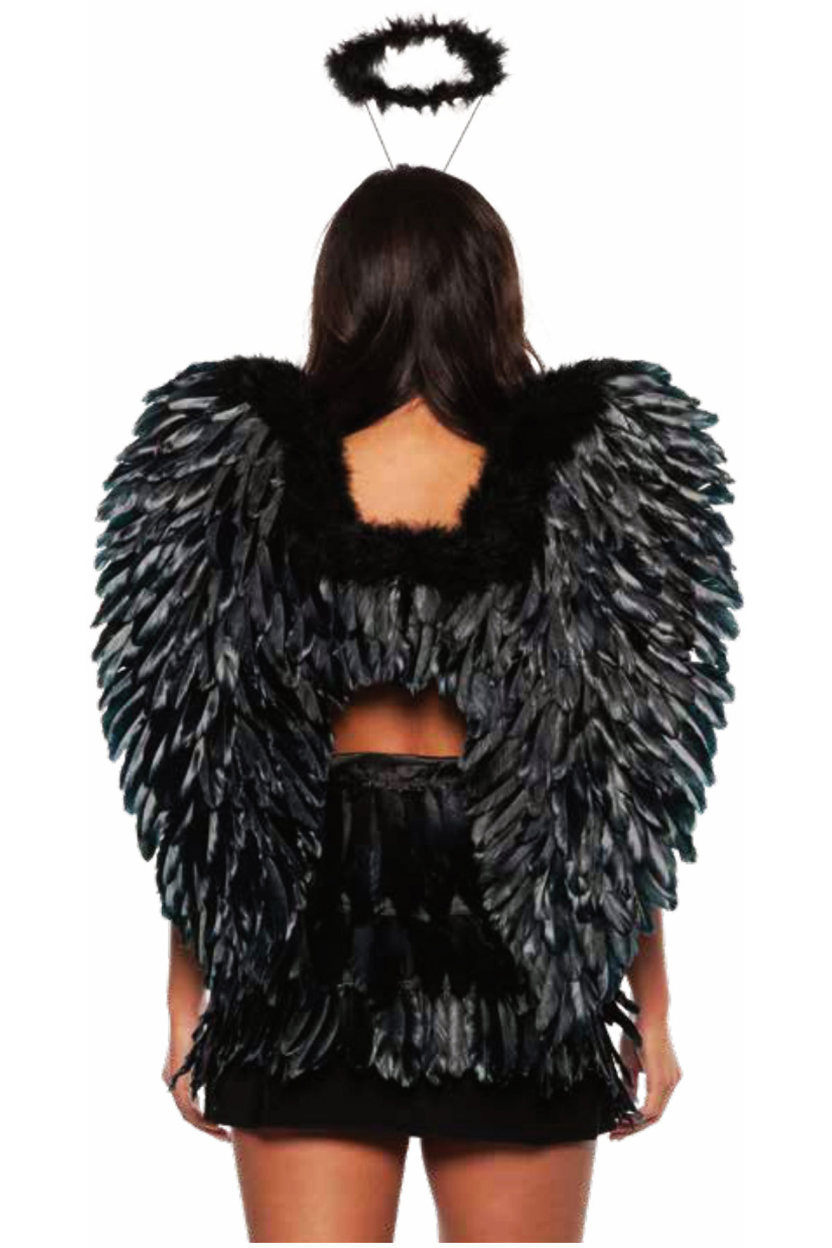 Underwraps Feather Wings Black Adult Women Costume Accessory 30631 | eBay