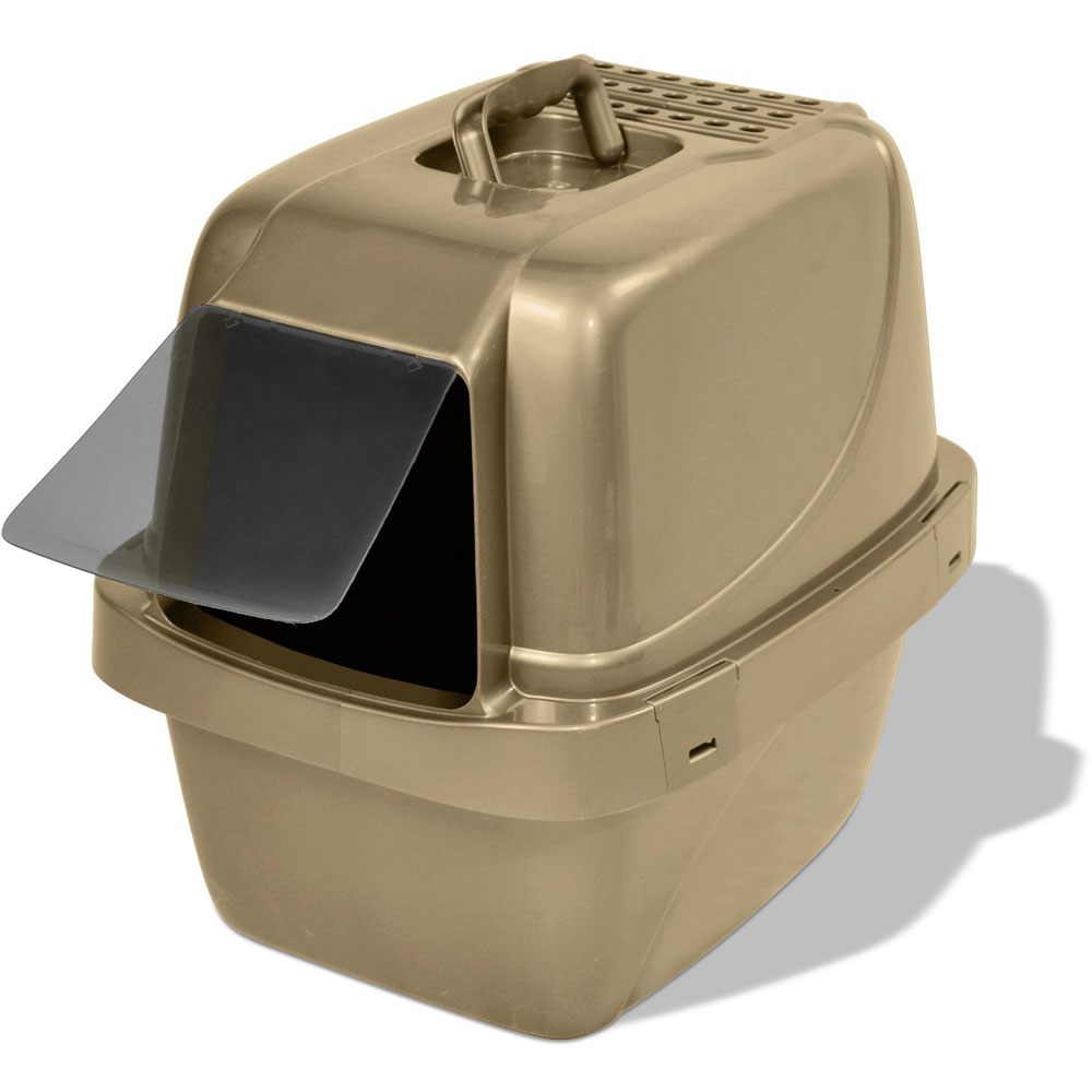Van Ness Pets Odor Control Large Enclosed Sifting Cat Pan Wi