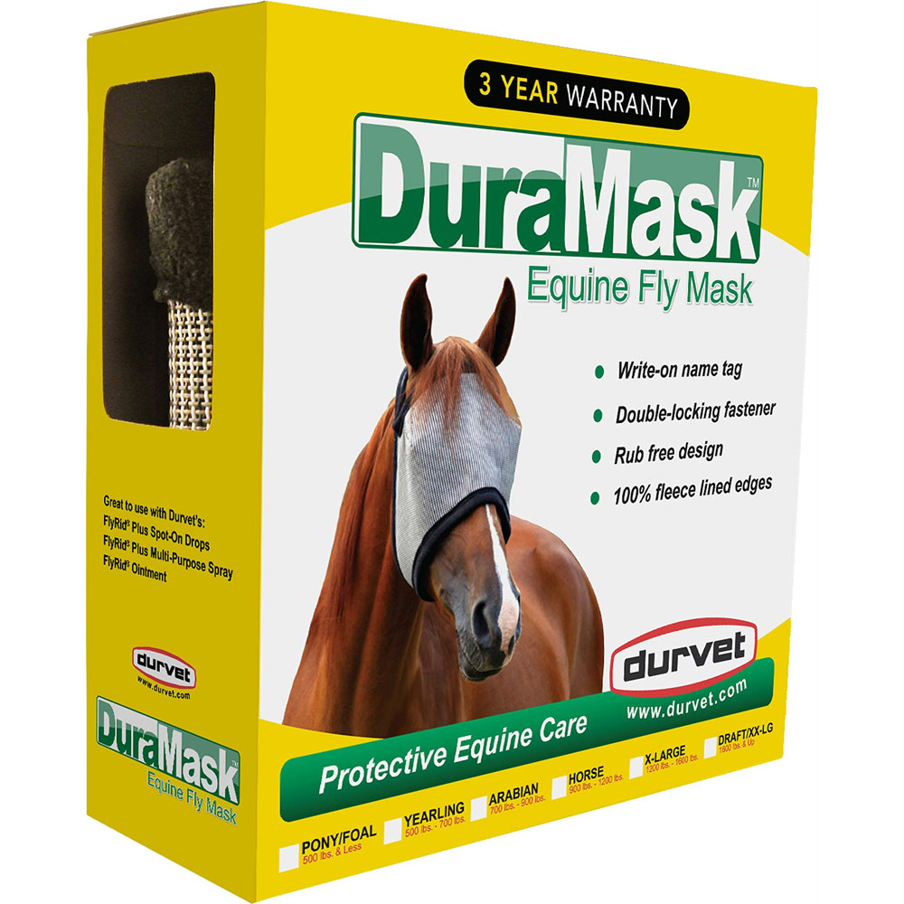 Durvet Duramask Equine Fly Mask Yearling