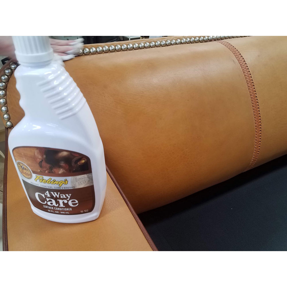 Fiebings 4 Way Care Leather Conditioner Spray 32 Oz Cleaner