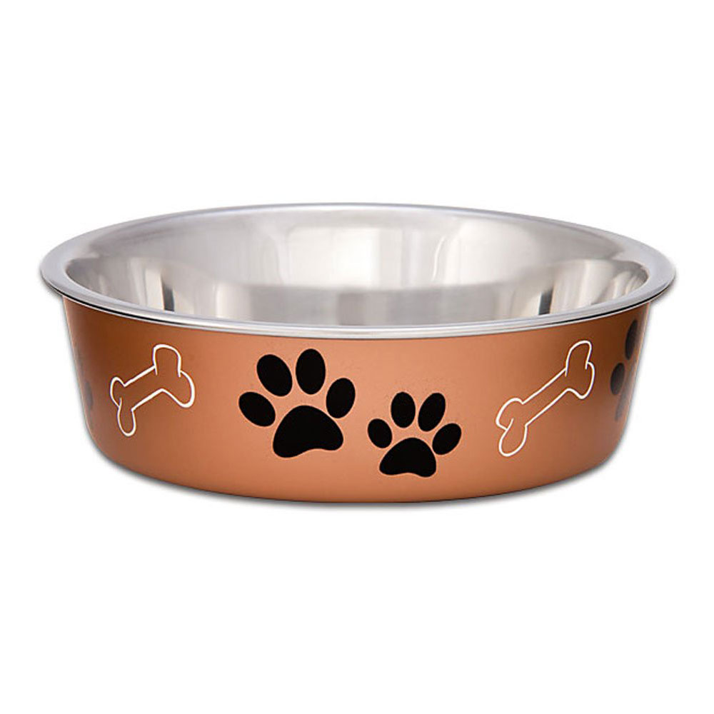 Water Bowl No Tip Stainless Steel Pet Skid Spil