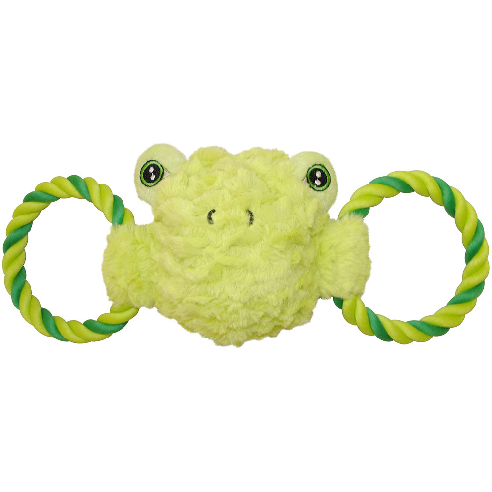 Horsemen'S Pride Jolly Pets 022100 Tug A Mals Frog Small Dog