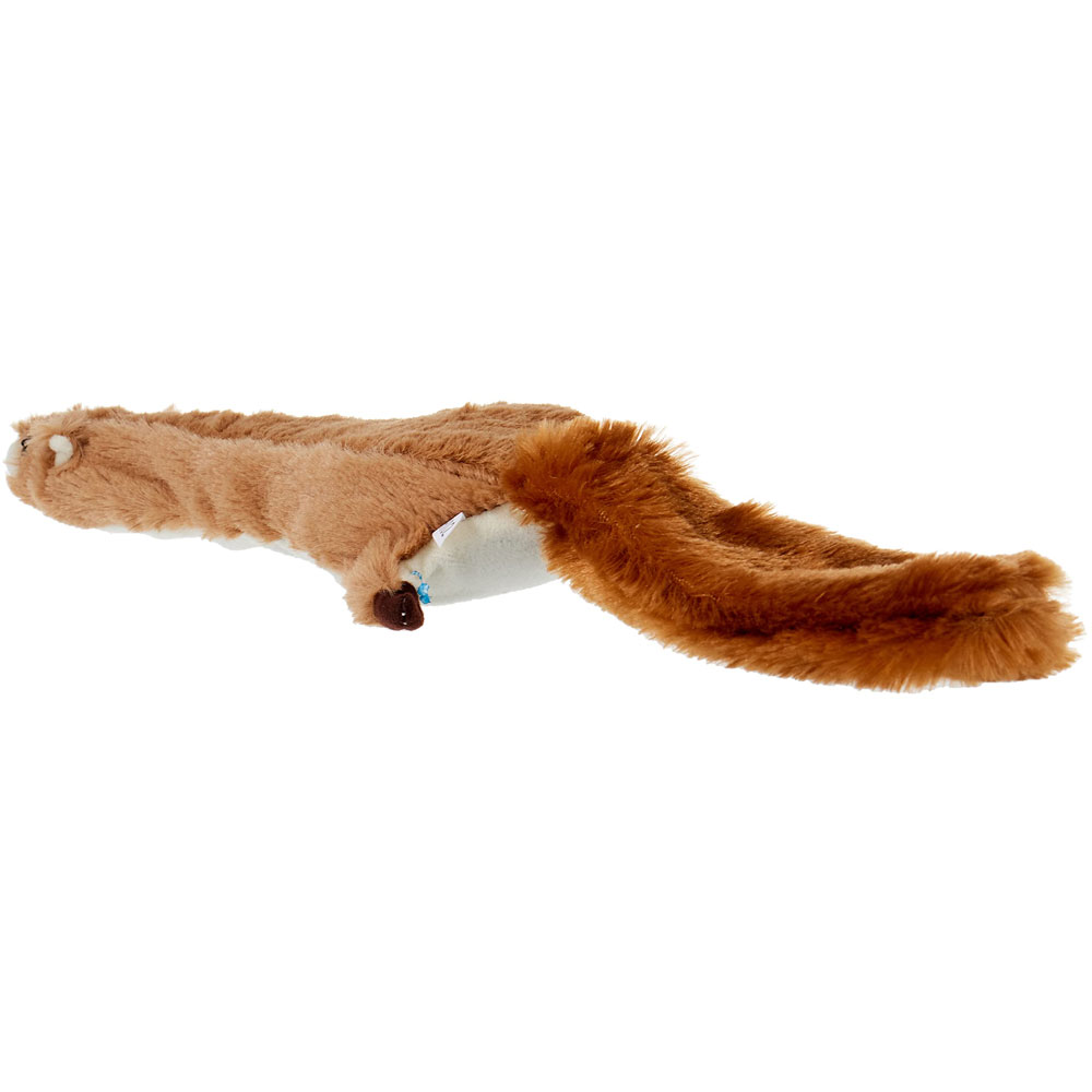 Spot Skinneeez Plus Squirrel Stuffing Free Dog Toy With Two Piece Rubber Body An