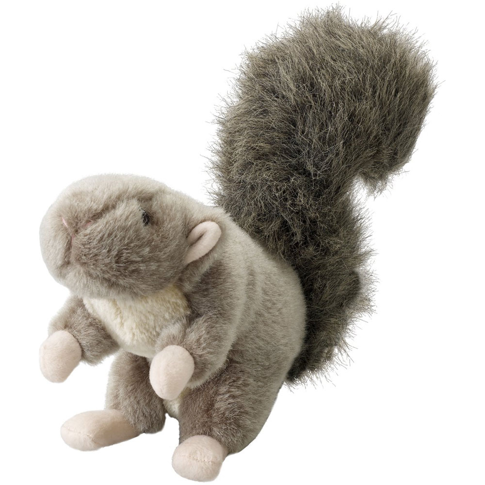 Spot Woodland Collection Squirrel Dog Toy With Squeaker | Pl