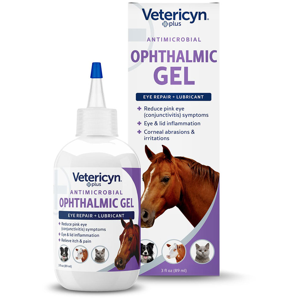 Vetericyn Plus Antimicrobial Ophthalmic Gel Eye Repair Lubri