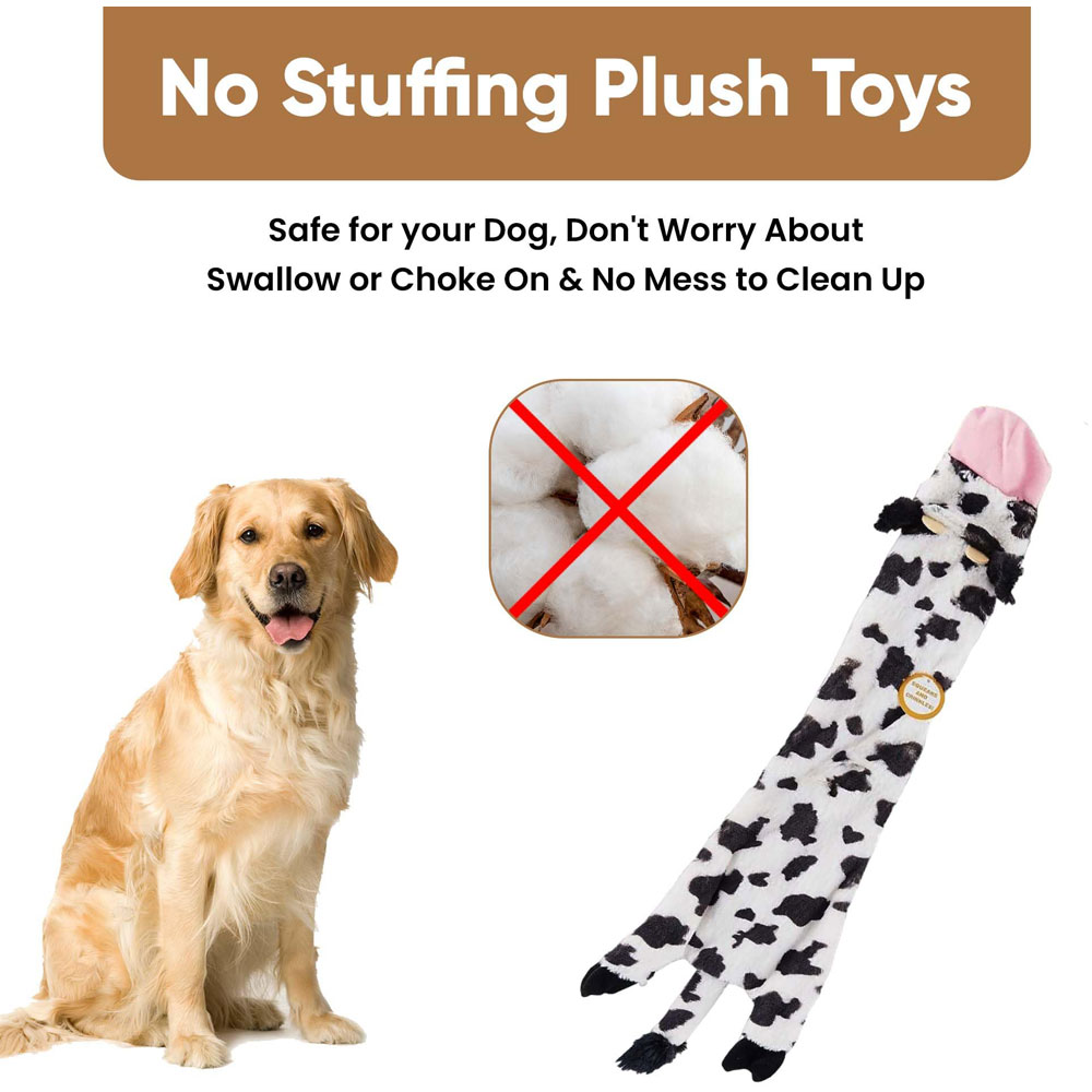 Spot Skinneeez Crinklers | Stuffless Dog Toys With Squeaker For Small Dogs Crink