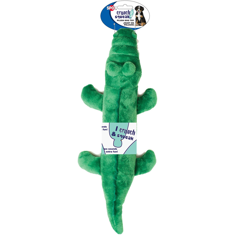 Ethical Products Spot Pets Crunch And Squeak Plush Dog Toy
