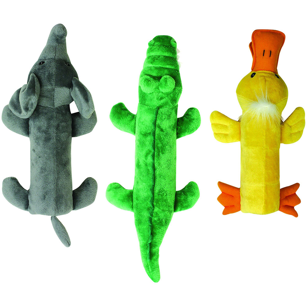 Spot Ethical Pets Crunch And Squeak Plush Dog Toy &ndash; Crinkle Bottle Squeaker For 