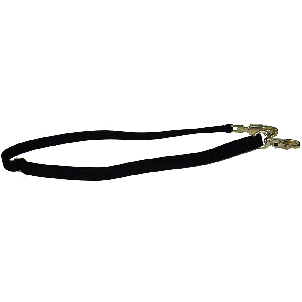 Partrade Black Cross Tie Horse Stable Equestrian