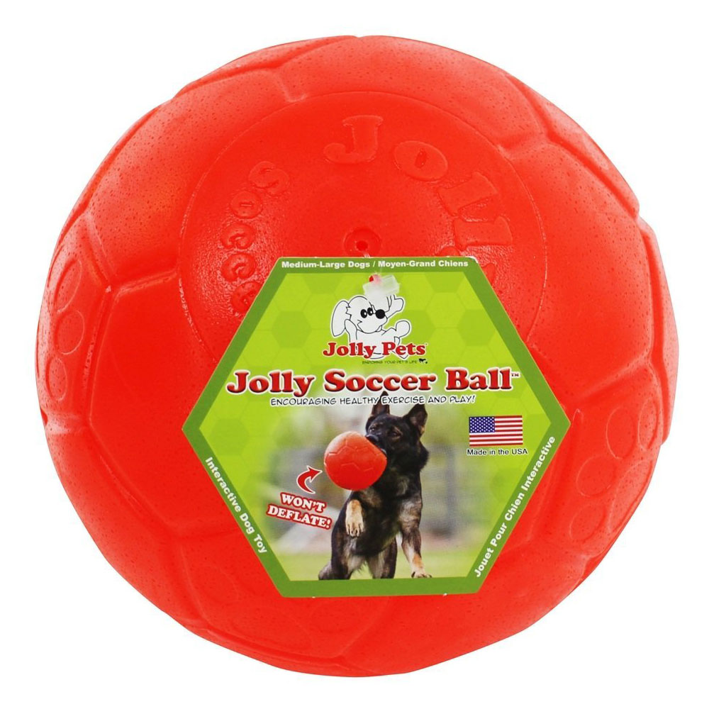 Horsemen'S Pride Jolly Pets Soccer Ball Dog Toy Interactive