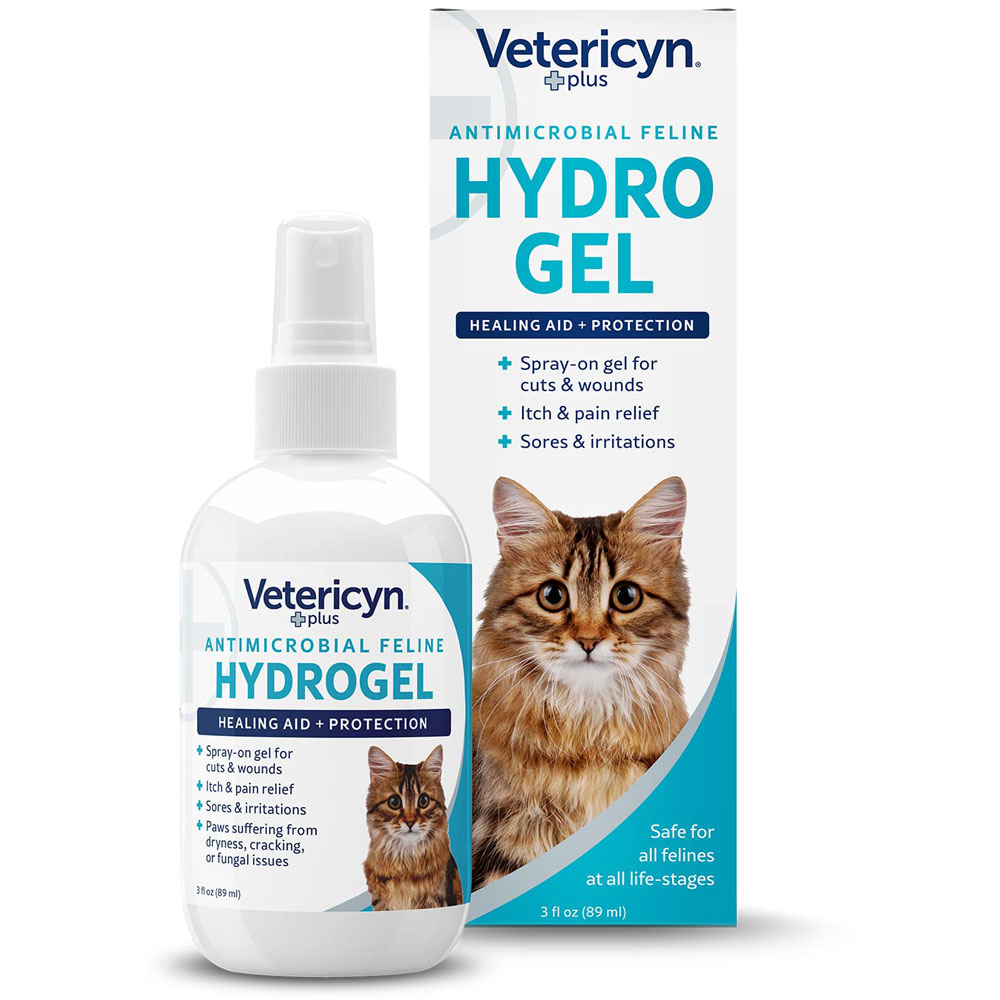 Vetericyn Plus Cat Wound Care Hydrogel Spray Healing Aid And Protectant