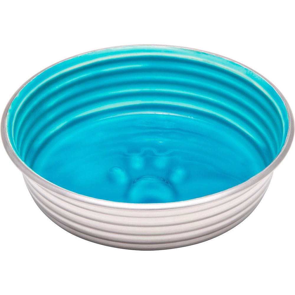 Water Bowl Enamel Ceramic No Tip Stainless Steel Pet