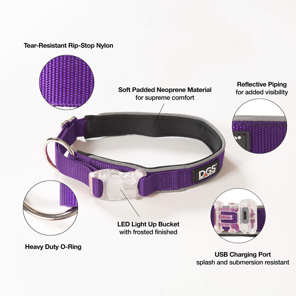 Nano Pet Products Dog Led Safety Collar Comet