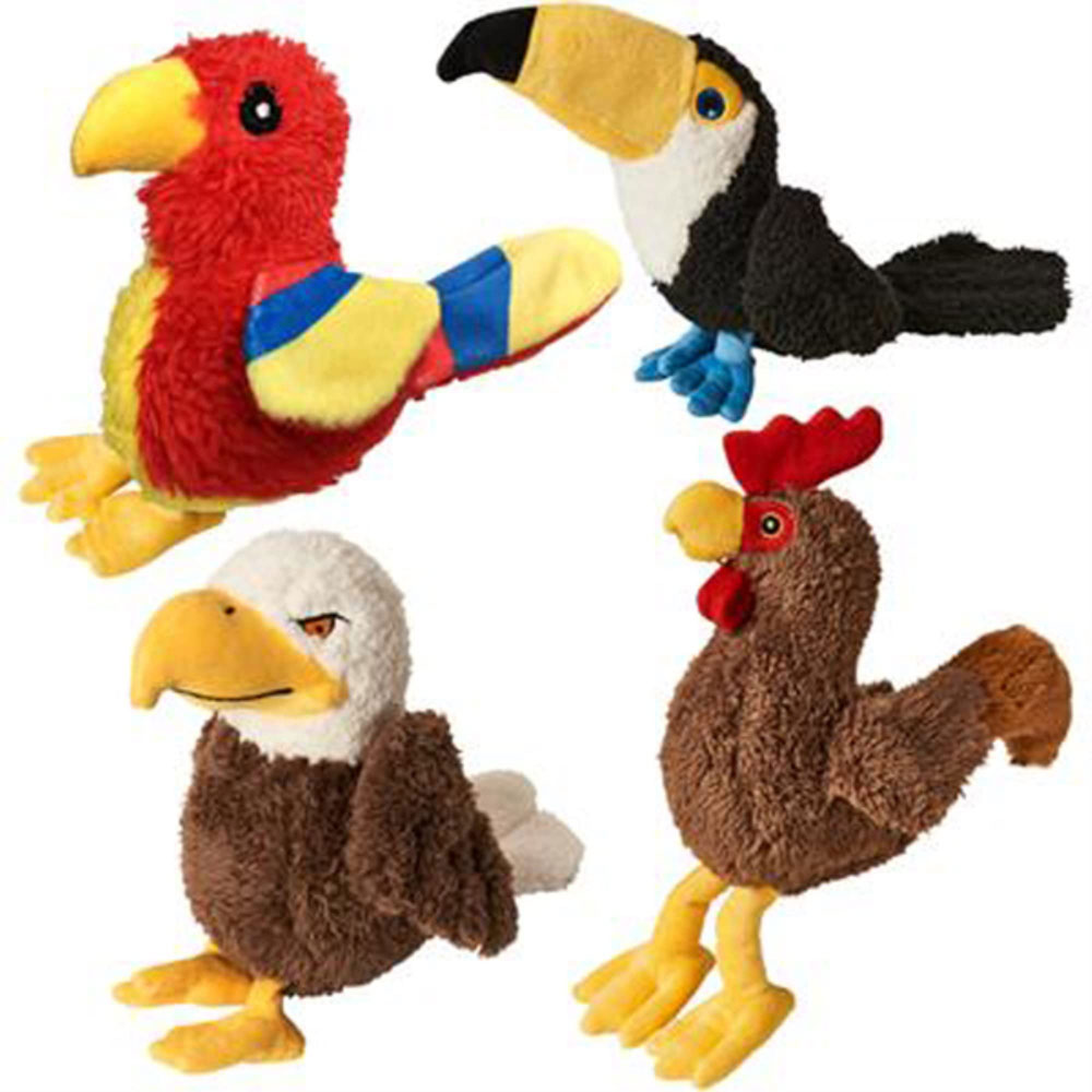 Spot Ethical Pet Products 68054709: Toy Plush Birds Assorted 8In