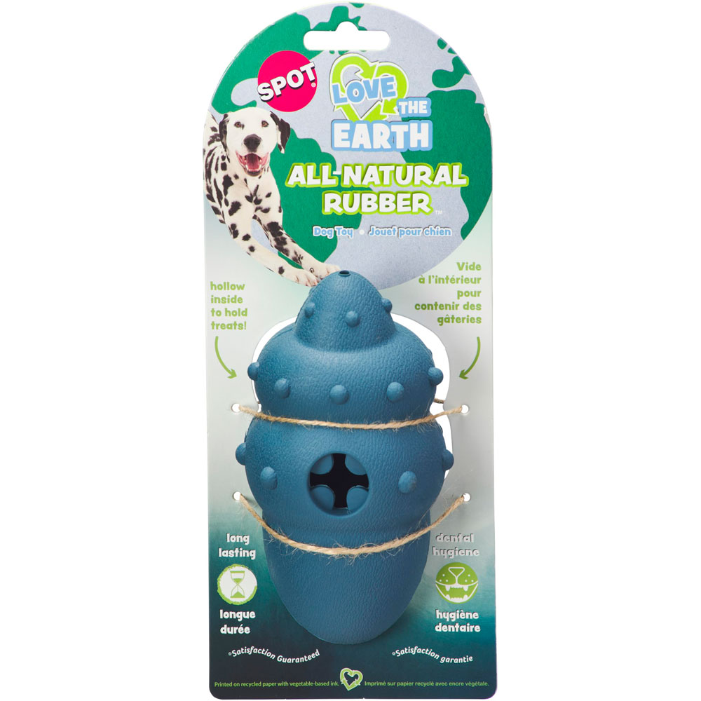 Spot Love The Earth All Natural Rubber Dog Toy