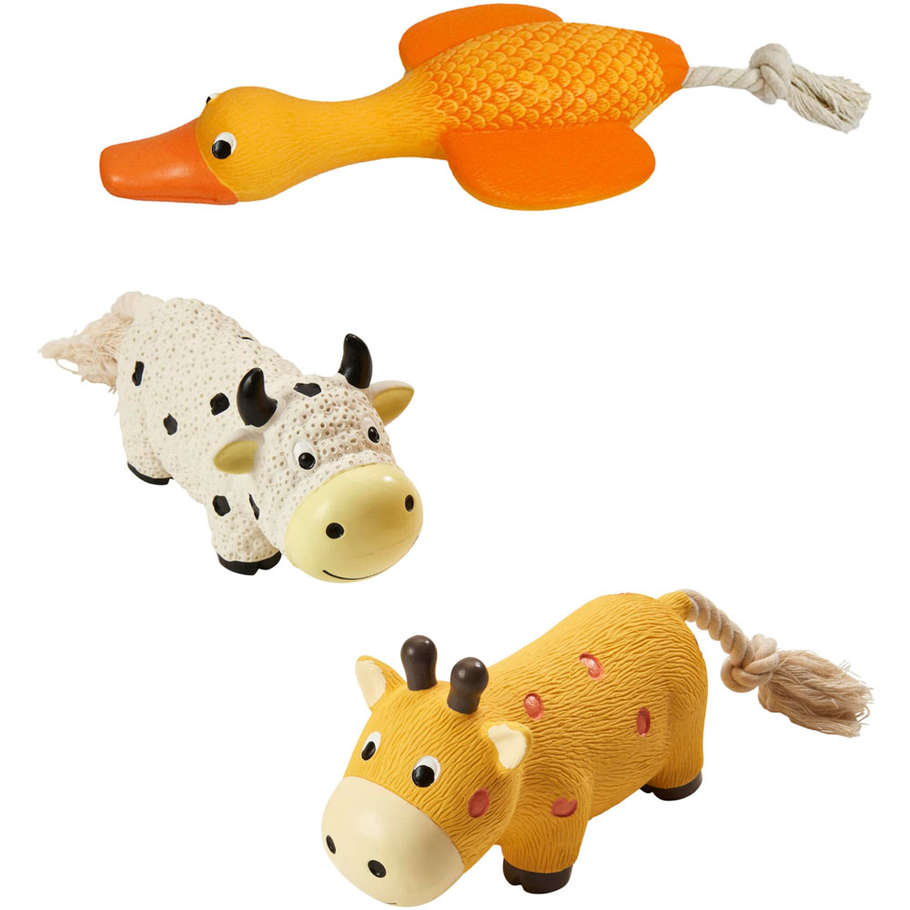 Soft & Stuffingfree With Honking Squeaker 100% Brigh