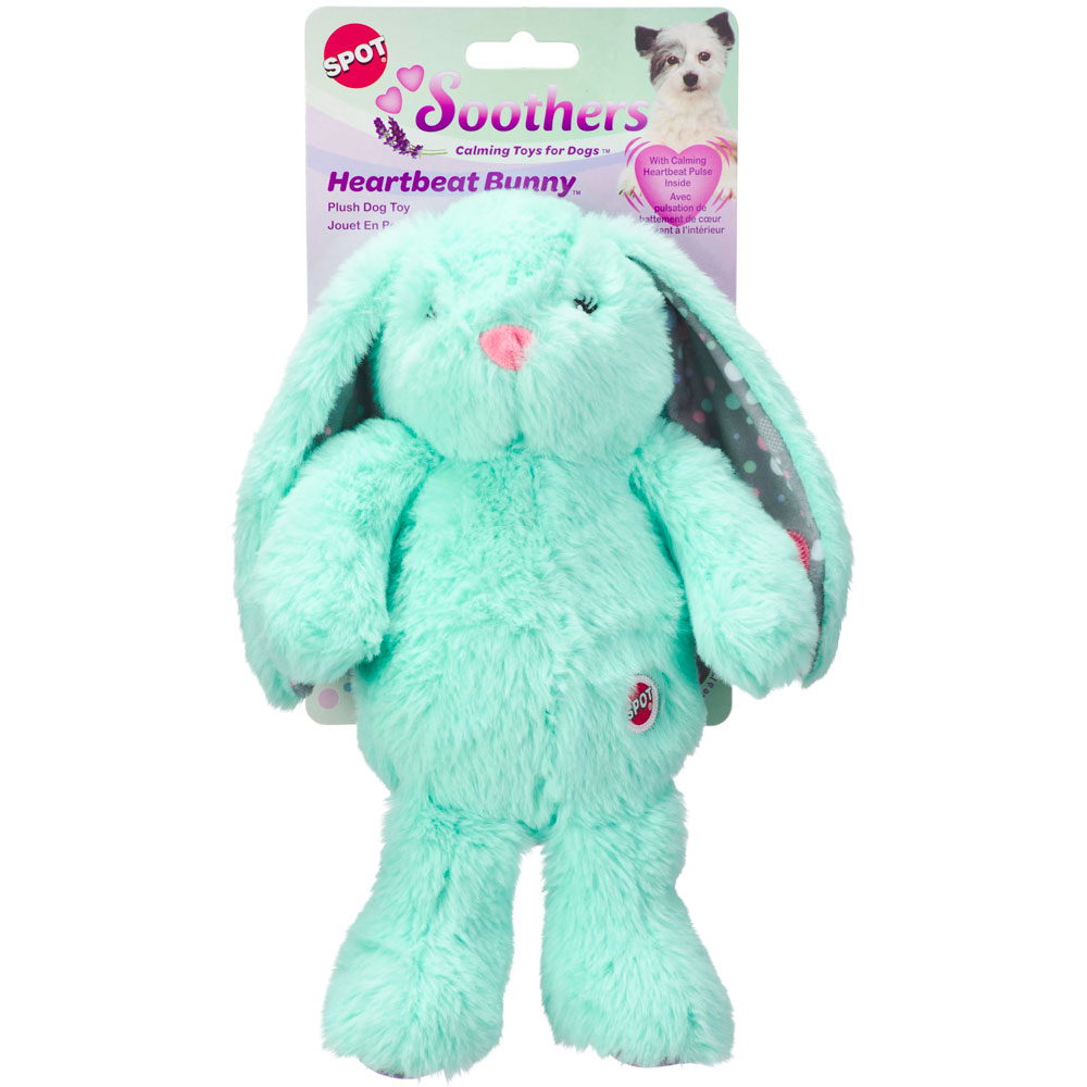 Spot Soothers Heartbeat Bunny Calming Toy For Dogs With Puls