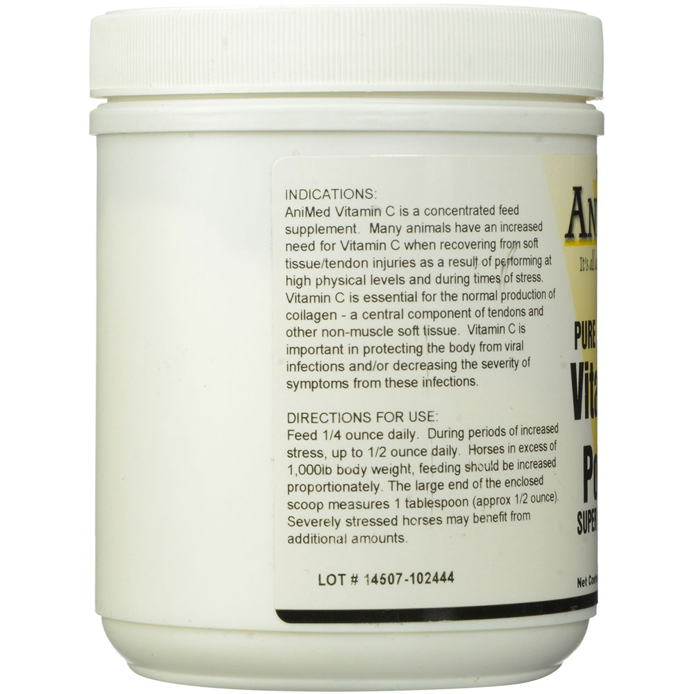 Animed Pure Vitamin C Powder Super Concentrate 16 Ounce