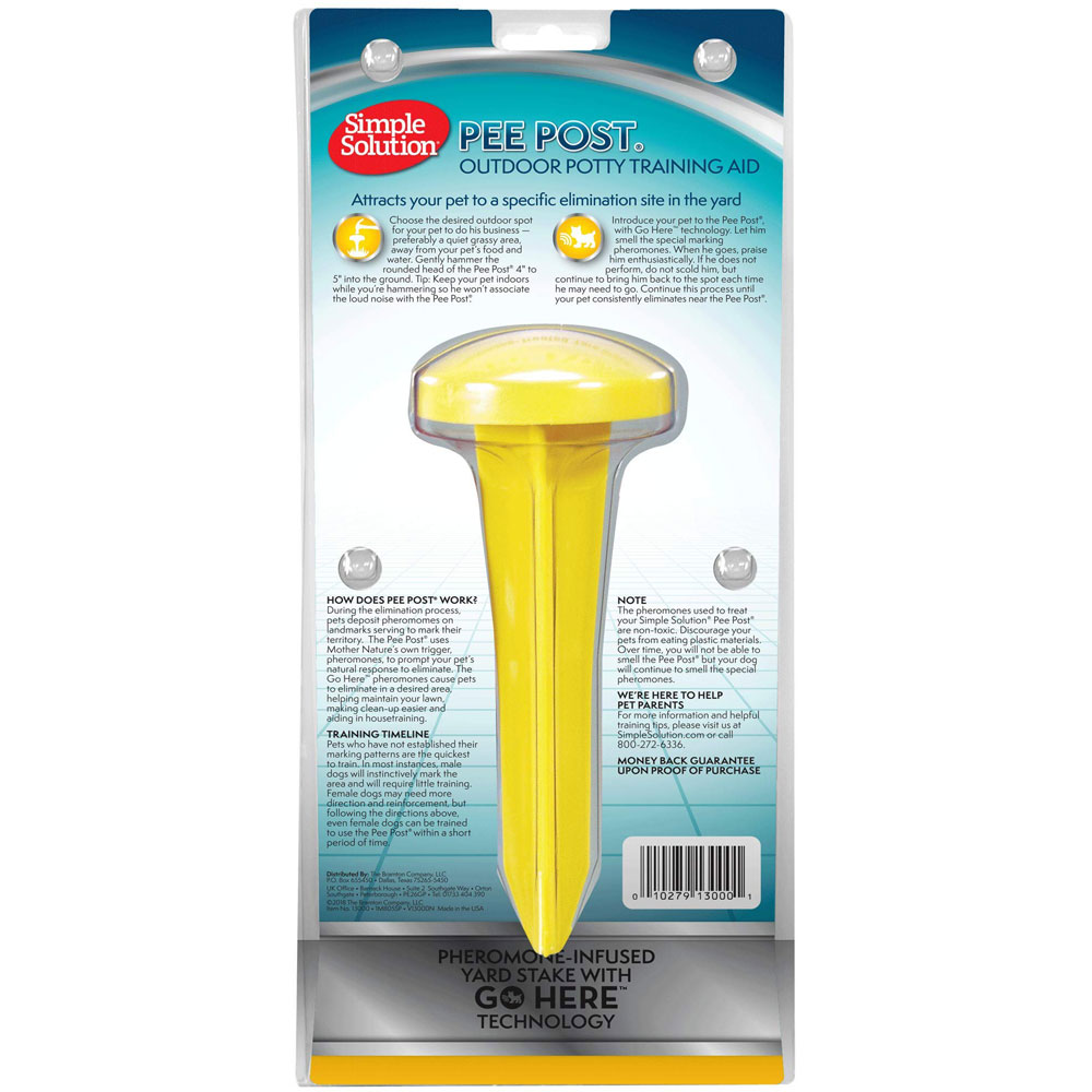 Simple Solution Pee Post Outdoor Potty Training Aid Dog