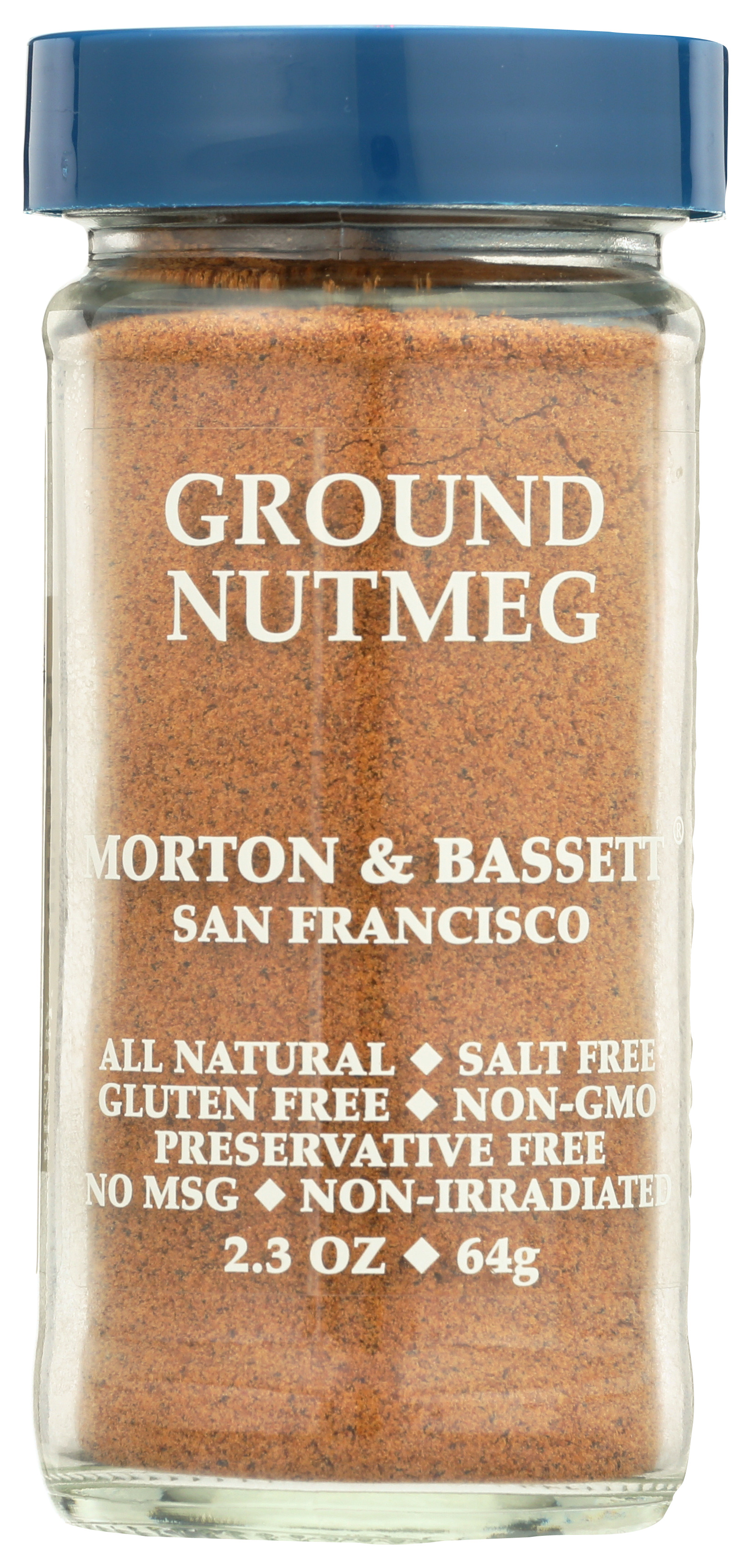 Ground Nutmeg Morton & Bassett 2.3 Oz Spice Seasoning