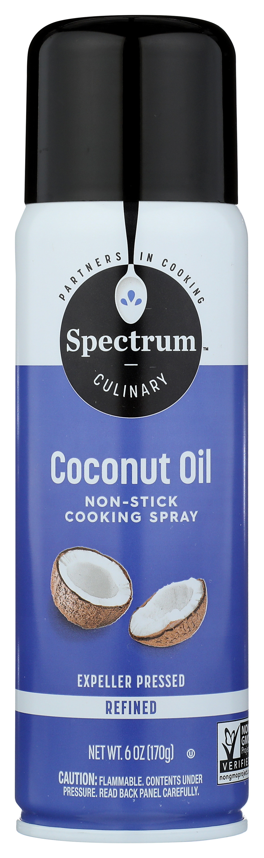 Spectrum Coconut Oil Non-Stick Cooking Spray 6 Oz