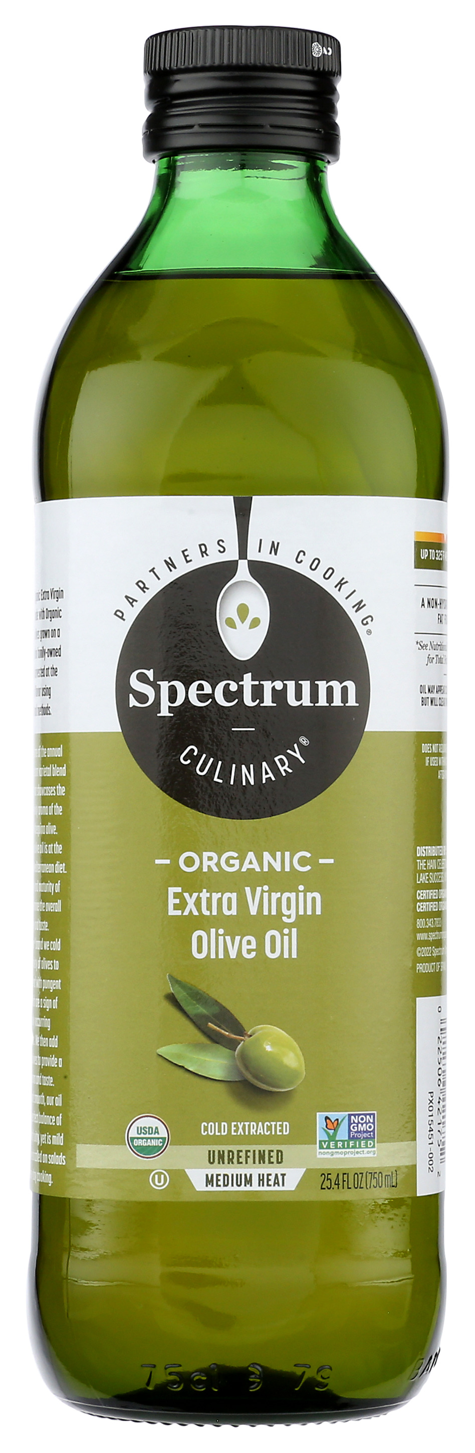 Spectrum Organic Extra Virgin Olive Oil 25.4 Oz