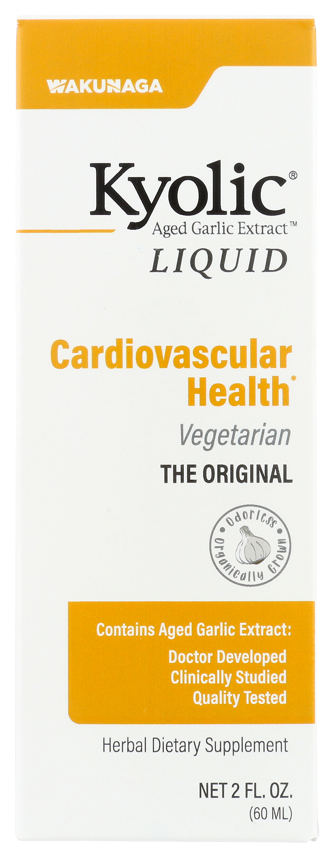 Kyolic Aged Garlic Extract Liquid Herbal Dietary Supplement 2 Fl Oz