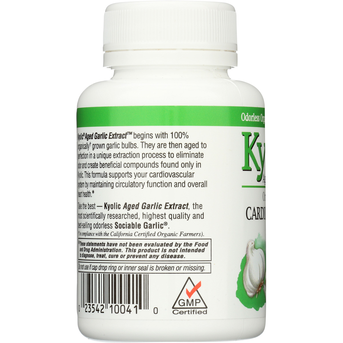 Kyolic Aged Garlic Extract Cardiovascular Formula 100 Capsules