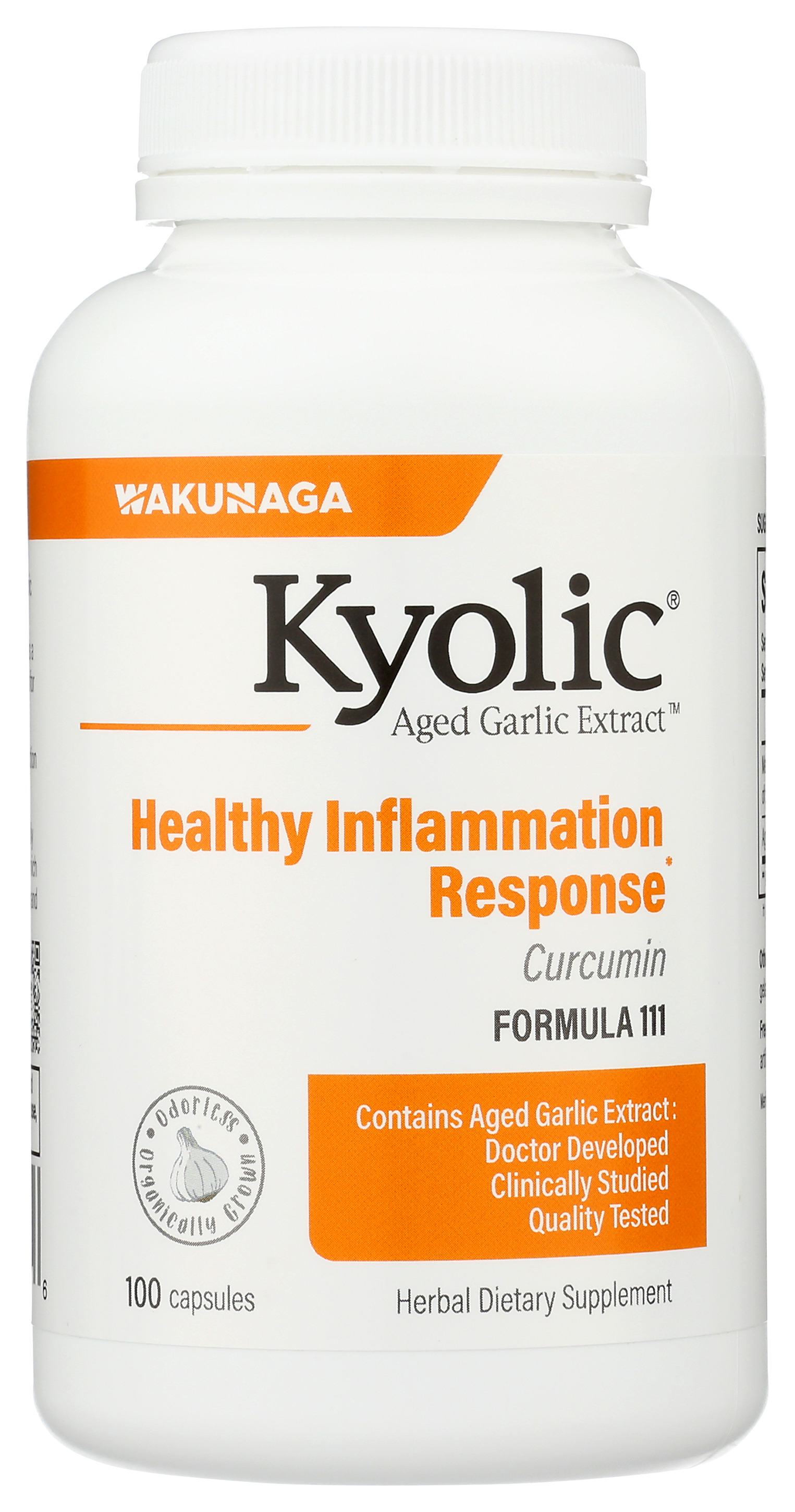 Kyolic Healthy Inflammation Response Curcumin Formula 111 100 Capsules
