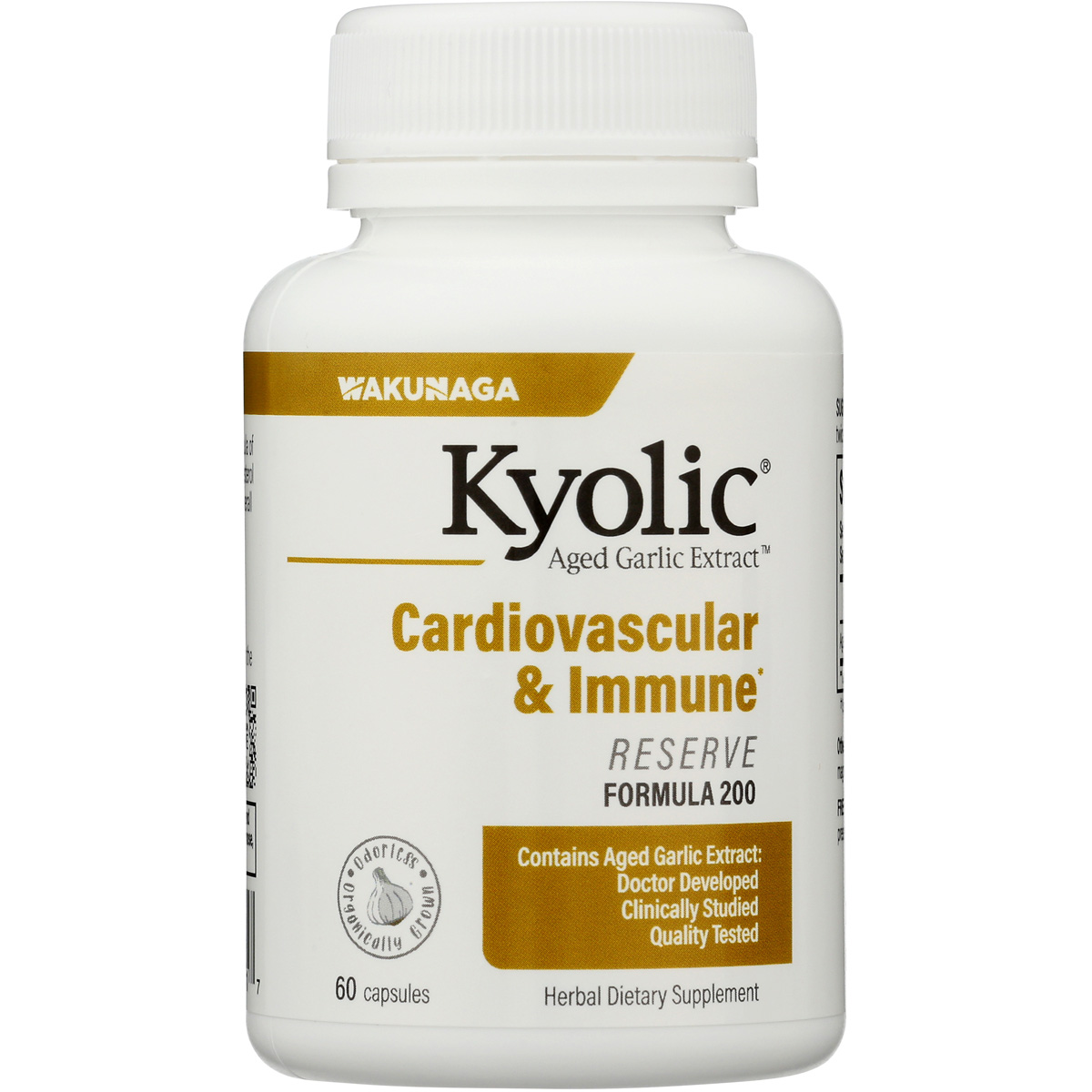 Kyolic Aged Garlic Extract Cardiovascular Immune Supplement 60 Capsules