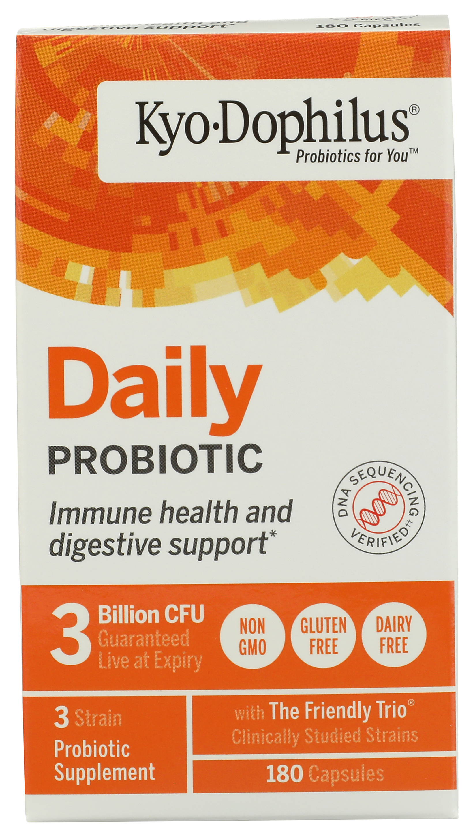 Kyo Dophilus Daily Probiotic Digestive Immune Support 180 Capsules