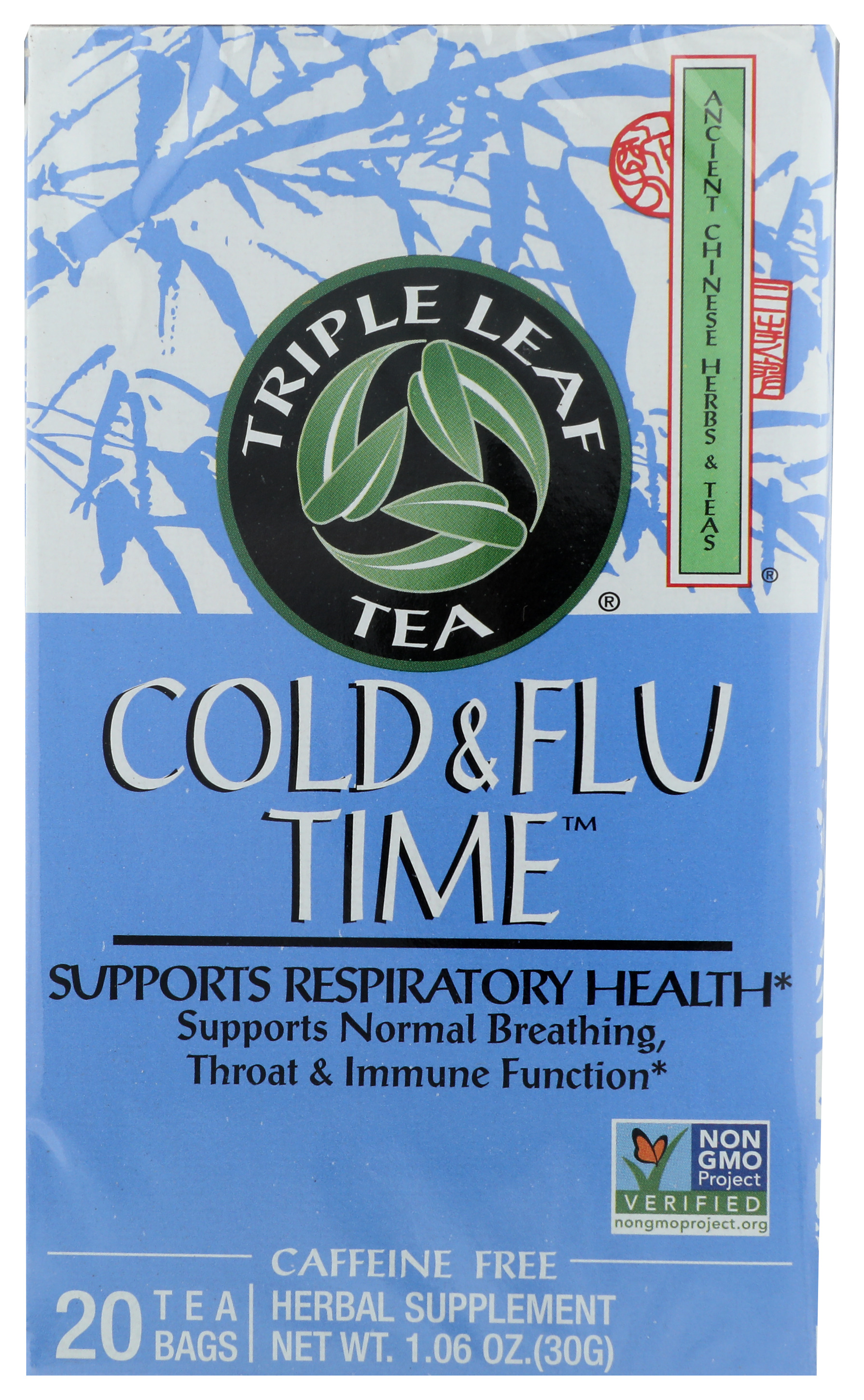 Triple Leaf Tea Cold & Flu Time Herbal 20 Bags