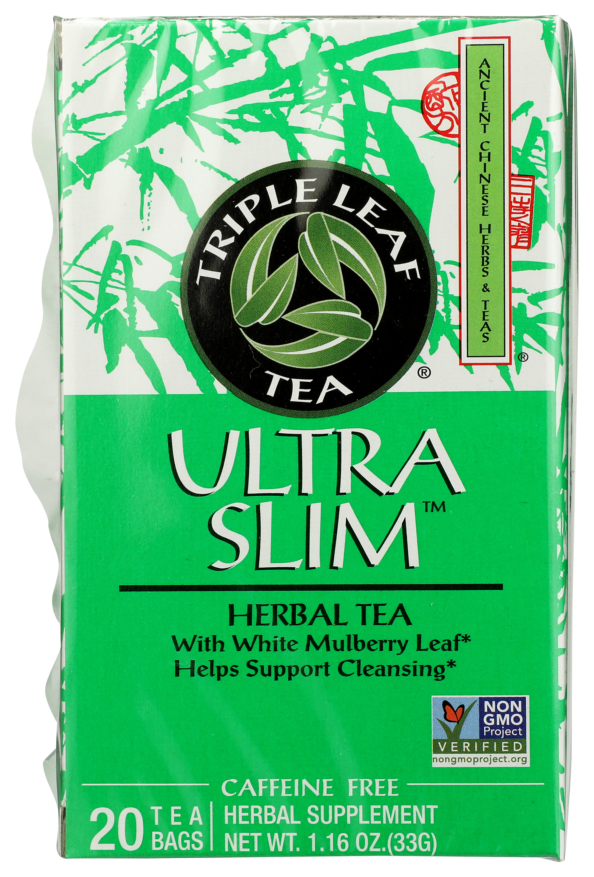 Ultra Slim Herbal Tea By Triple Leaf With White Mulberry Seeds