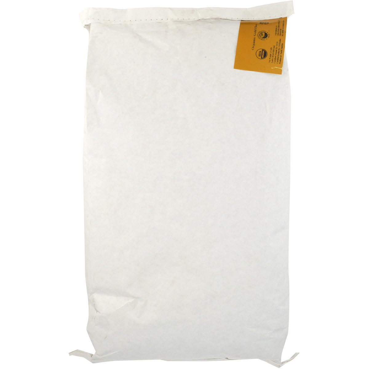 Seeds 100% Organic Flax Seed 25 Lb