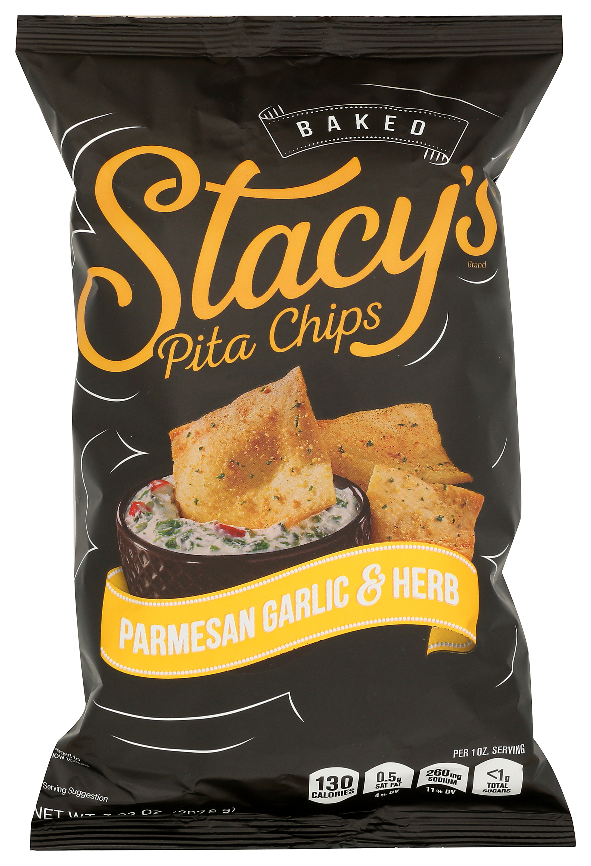 Stacy’S Baked Pita Chips Parmesan Garlic And Herb 7.33 Oz