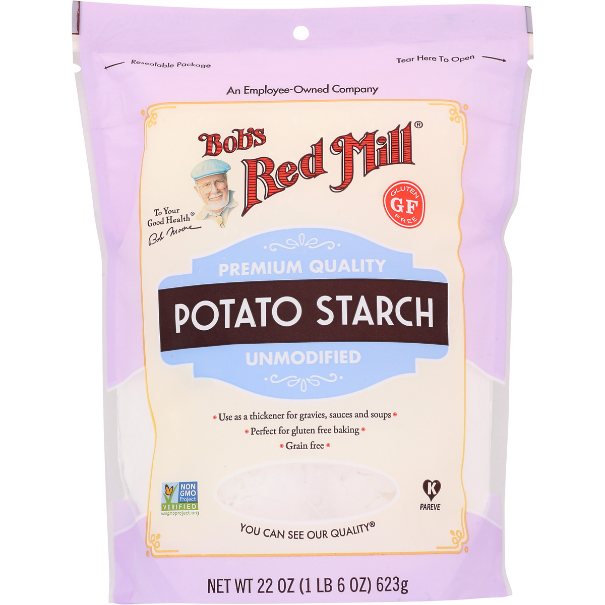 Bob'S Red Mill Potato Starch 22 Oz Gluten Free Thickener
