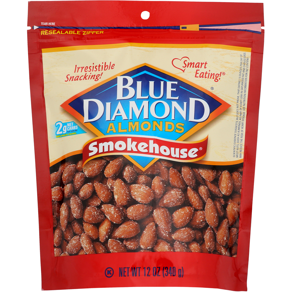 Blue Diamond Smokehouse Almonds 12 Oz Nut Snack