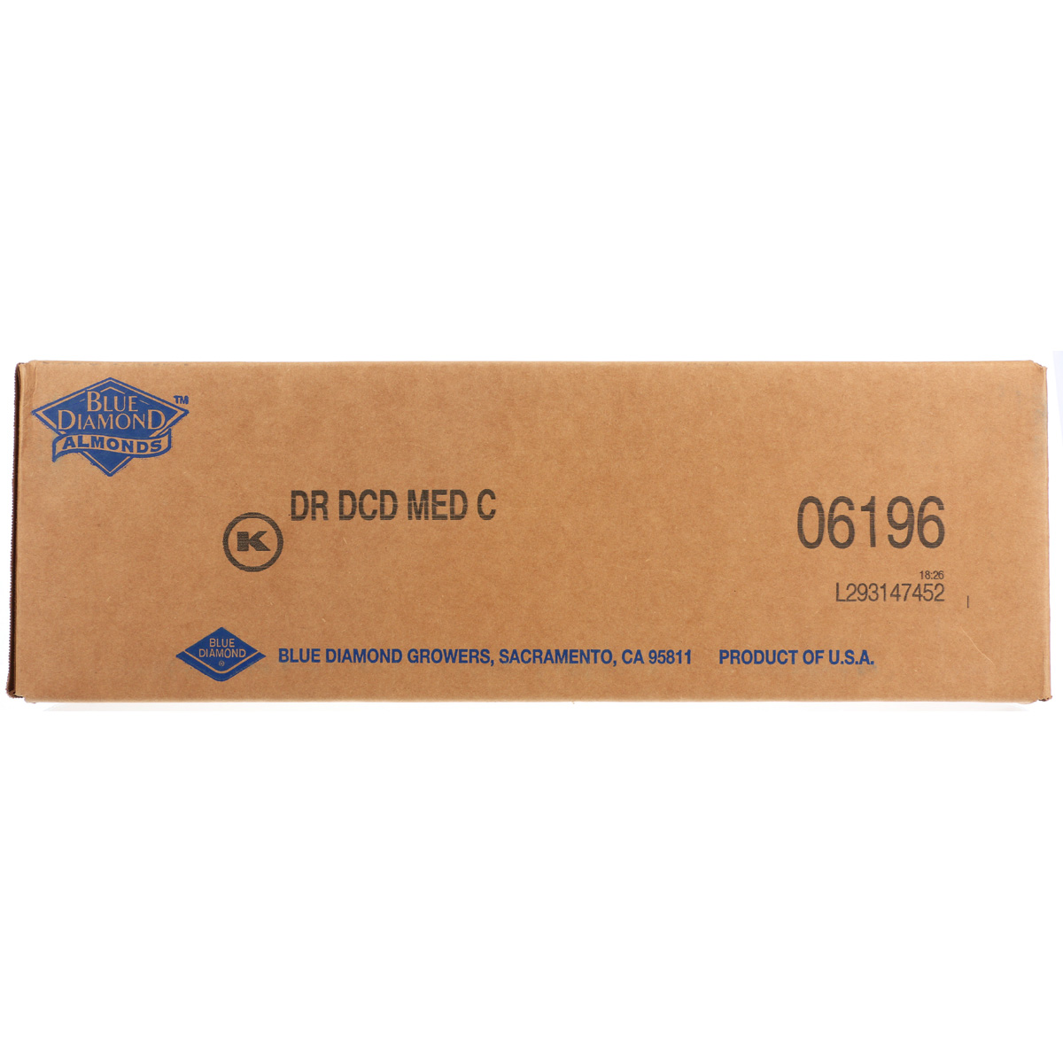 Blue Diamond Diced Butter Almonds Bulk 25 Lb Lbs