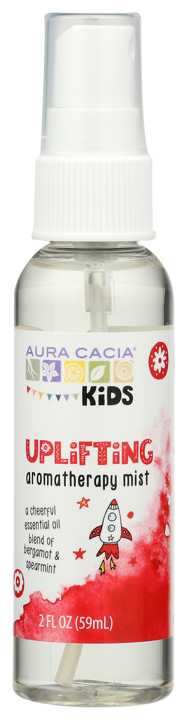 Aura Cacia Kids Uplifting Aromatherapy Mist 2 Oz Essential Oil Blend
