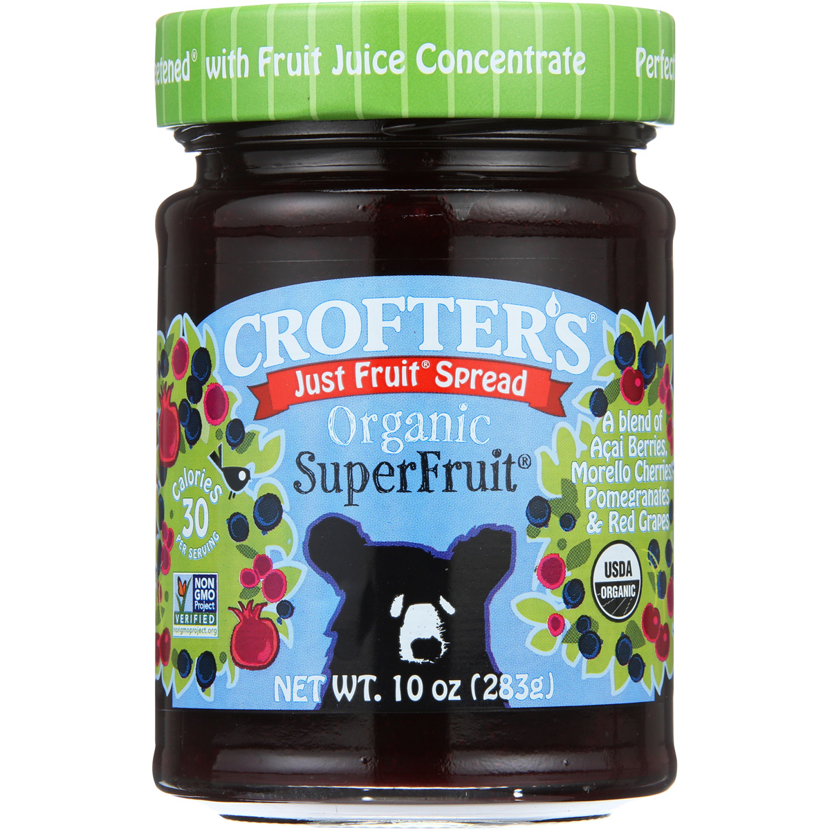 Crofter’S Organic Superfruit Just Fruit Spread 10 Oz
