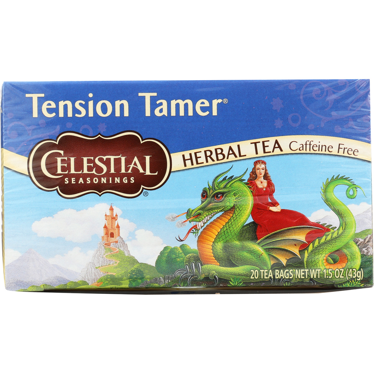 Celestial Seasonings Tension Tamer Herbal Tea 20 Bags Seasoning Rice